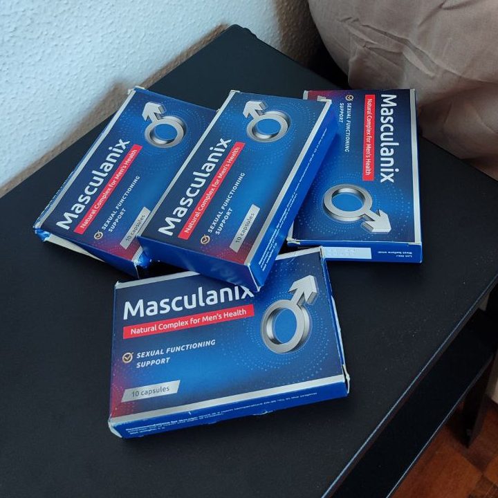 Пет кутии Masculanix за петдесет дни